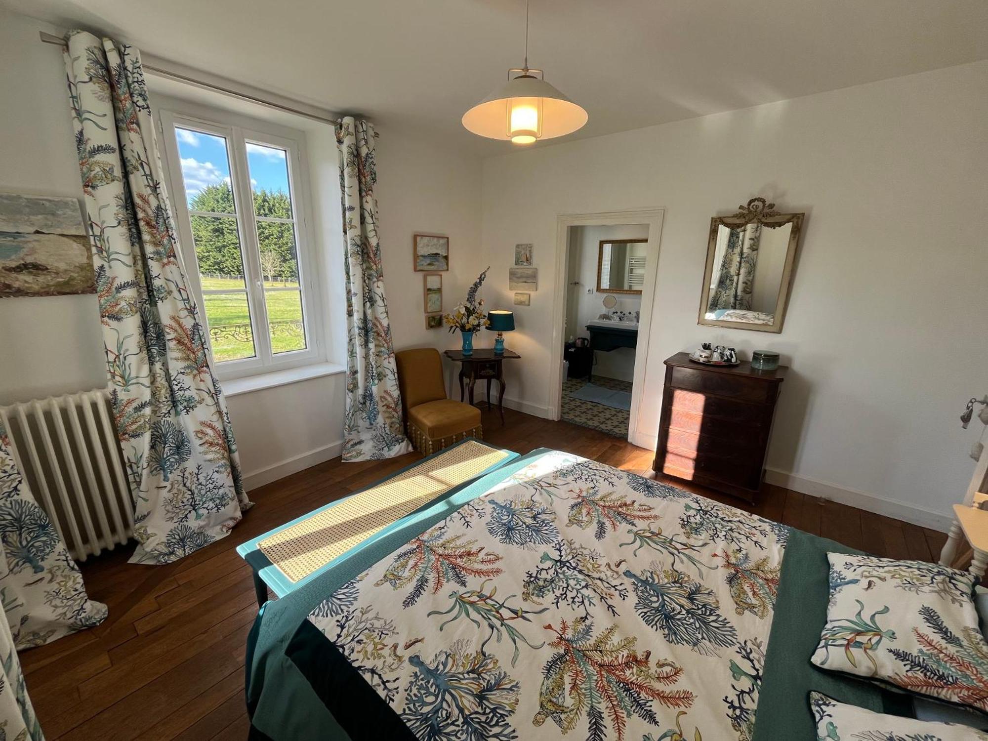 Bed and Breakfast Manoir Du Val Fouzon - Beauval La Vernelle Exterior foto